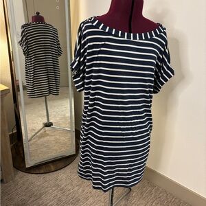Tart Striped T Shirt - Long Length